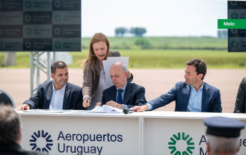 Aeropuertos Uruguay asume la gestión del Aeropuerto de Melo