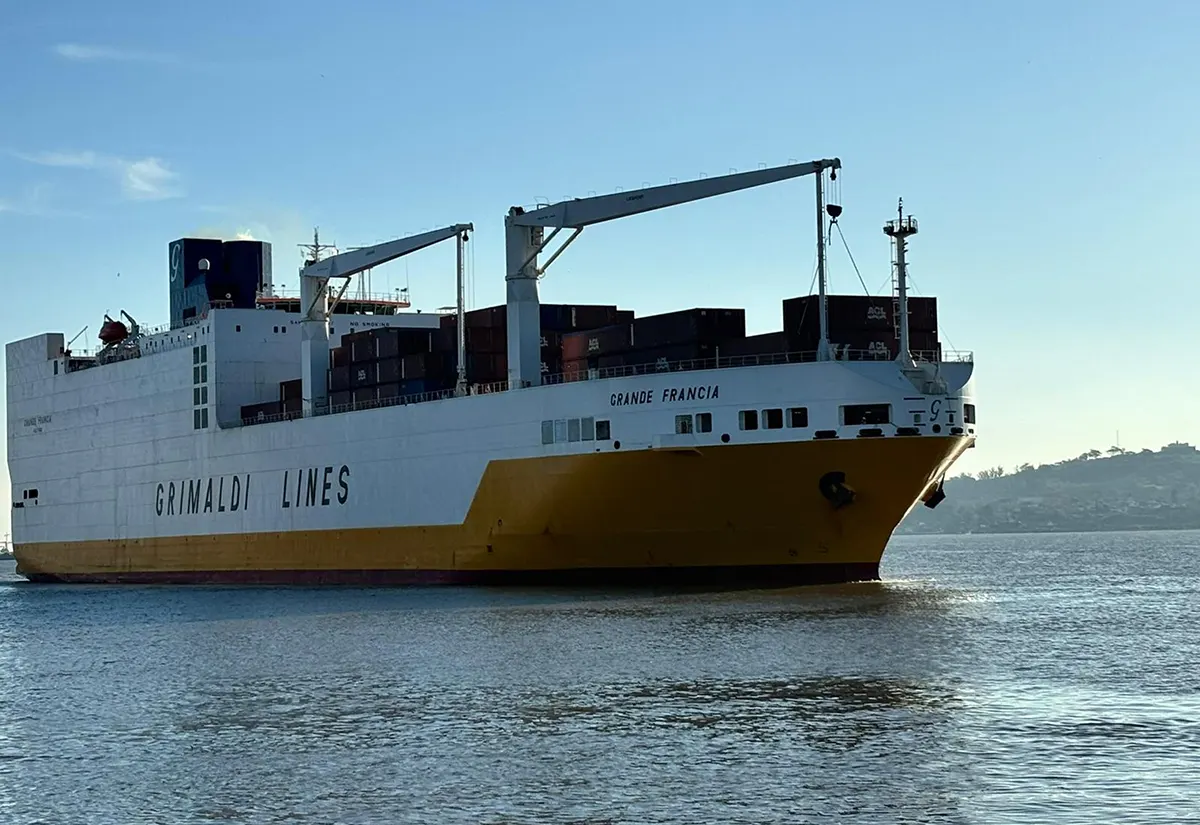Arribaron dos escáneres al puerto de Montevideo; se estima que a fin de mes llegará el tercero