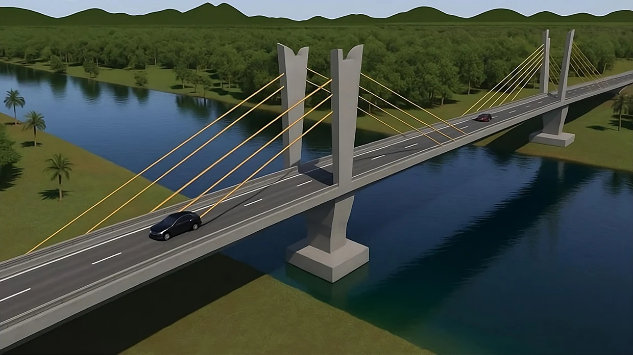 Nuevo puente entre Brasil y Uruguay en el río Yaguarón: los detalles de las obras para las que Transporte pidió autorización ambiental